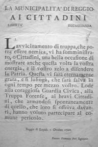 1796 LA BATTAGLIA DI MONTECHIARUGOLO E IL PRIMO TRICOLORE Immagine 1