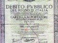 TITOLI DEL DEBITO PUBBLICO ITALIANO Immagine 1