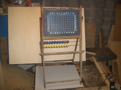ATTREZZI PER LA SCUOLA, ALFABETIERE, PALLOTOLIERE, CARTELLA Immagine 3