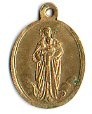 MEDAGLIE CON SACRO CUORE DI CRISTO E SACRAMENTI Immagine 13