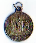 MEDAGLIA RICORDO DI PAPA PIO IX Immagine 8