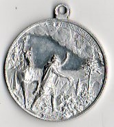 MEDAGLIA RICORDO DI PAPA PIO X Immagine 2
