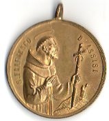 MEDAGLIA DI SAN FRANCESCO Immagine 1