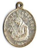 MEDAGLIA DI SAN LUIGI GONZAGA Immagine 5