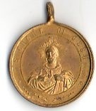 MEDAGLIETTE CON IMMAGINI DELLE MADONNE CON CRISTO Immagine 2