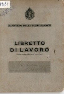 DOCUMENTI DIVERSI, LIBRO COPIALETTERE, LIBRETTO DEL LAVORO, ... Immagine 3