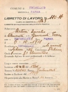 DOCUMENTI DIVERSI, LIBRO COPIALETTERE, LIBRETTO DEL LAVORO, ... Immagine 4