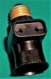 Porta lampade volanti e morsetti in bakelite Immagine 2