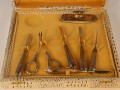 SET DA TOELETTA FEMMINILE,FORBICI E LIMETTE Immagine 1
