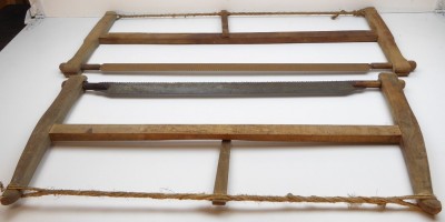 SEGHE DA LEGNO A DUE MANI CON LAMA LATERALE Immagine 5