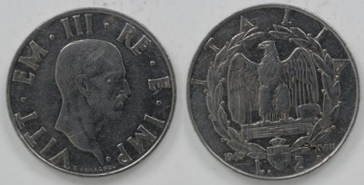 MONETE METALLICHE DEL REGNO D'ITALIA DEL'900 FASCISTA Immagine 7