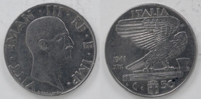 MONETE METALLICHE DEL REGNO D'ITALIA DEL'900 FASCISTA Immagine 9