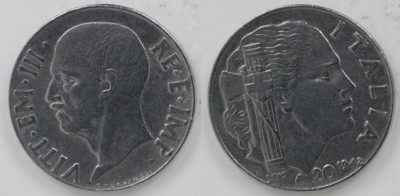 MONETE METALLICHE DEL REGNO D'ITALIA DEL'900 FASCISTA Immagine 10
