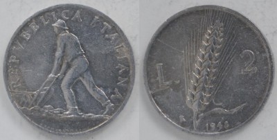 MONETE METALLICHE DELLA REPUBBLICA ITALIANA DA 1 A 100 LIRE Immagine 2