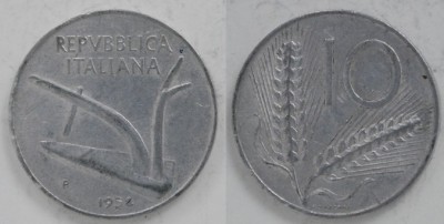 MONETE METALLICHE DELLA REPUBBLICA ITALIANA DA 1 A 100 LIRE Immagine 8