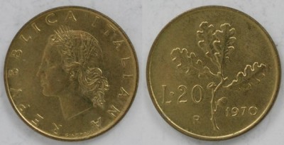 MONETE METALLICHE DELLA REPUBBLICA ITALIANA DA 1 A 100 LIRE Immagine 9