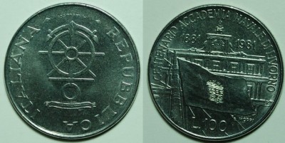 MONETE METALLICHE DELLA REPUBBLICA ITALIANA DA 1 A 100 LIRE Immagine 16