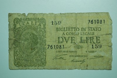 MONETE CARTACEE DELLA REPUBBLICA ITALIANA Immagine 3