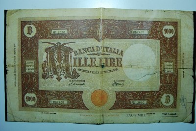 MONETE CARTACEE DELLA REPUBBLICA ITALIANA Immagine 9
