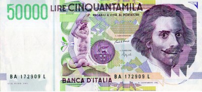 MONETE CARTACEE DELLA REPUBBLICA ITALIANA Immagine 23