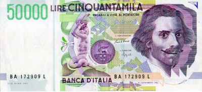 MONETE CARTACEE DELLA REPUBBLICA ITALIANA Immagine 13