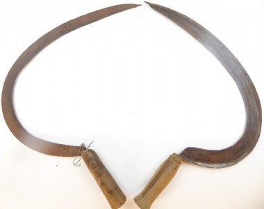 ATTREZZI MANUALI PER GRANO, MISSORE, MINELLE, CERCHIE PER ... Immagine 3