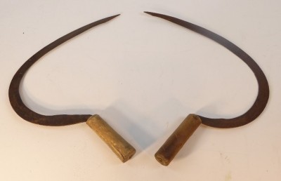 ATTREZZI MANUALI PER GRANO, MISSORE, MINELLE, CERCHIE PER ... Immagine 4