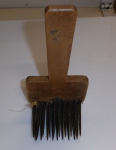 ATTREZZI PER LA CANAPA E LANA, SFILACCIATOI, PETTINI DA ... Immagine 11