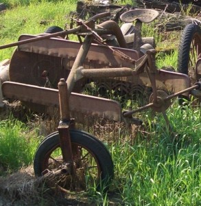 ATTREZZI AGRICOLI A TRAINO ANIMALE, FALCIATRICI, ... Immagine 3